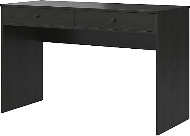 X19 Desk w/ Modesty Panel - Grey Oak 71 In