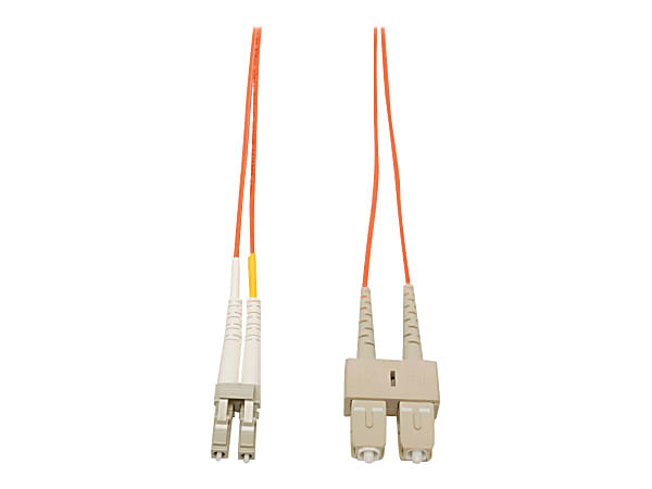 Eaton Tripp Lite Series Duplex Multimode 50/125 Fiber Patch Cable (LC/SC), 1M (3 ft.) - Patch cable - N51601M