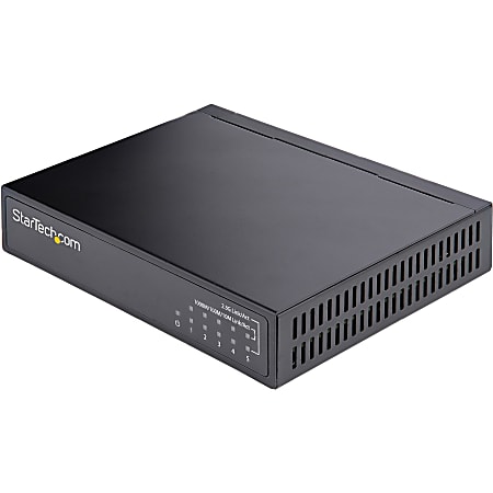 StarTech.com Unmanaged 2.5G Switch, 5 Port 2.5GBASE-T Unmanaged
