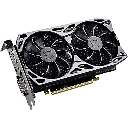 EVGA NVIDIA GeForce GTX 1650 SUPER Graphic Card - 4 GB GDDR6 - 1.76 GHz Boost Clock - 128 bit Bus Width - PCI Express 3.0 - DisplayPort - HDMI - DVI
