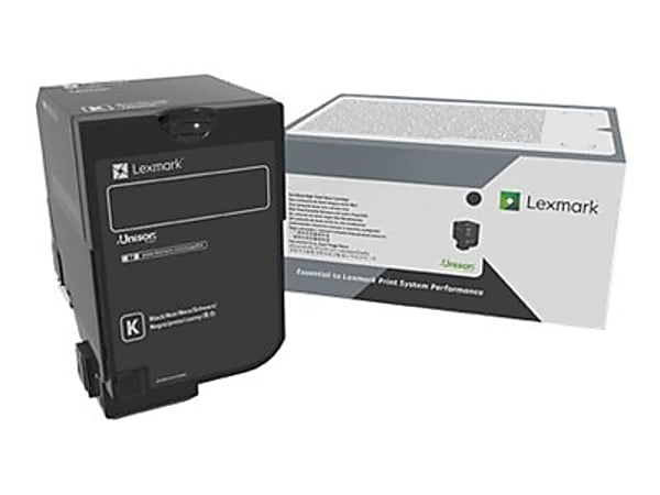 Lexmark - High Yield - black - original - toner cartridge LCCP - for Lexmark CS720de, CS720dte, CS725de, CS725dte