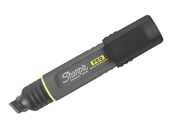Sharpie PRO Permanent Marker Chisel Tip Extra Large BlackGray