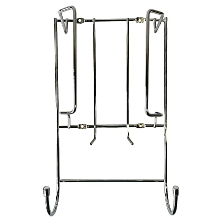 Better Houseware Chrome Iron And Ironing Board Holder, 12”H x 7-1/2”W x 3-1/2”D, Chrome