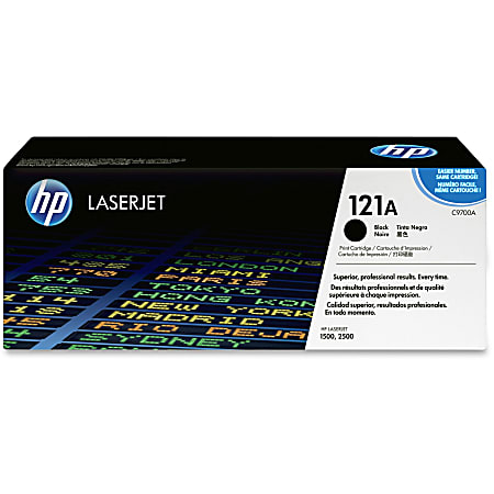 HP 121A Black Toner Cartridge, C9700A