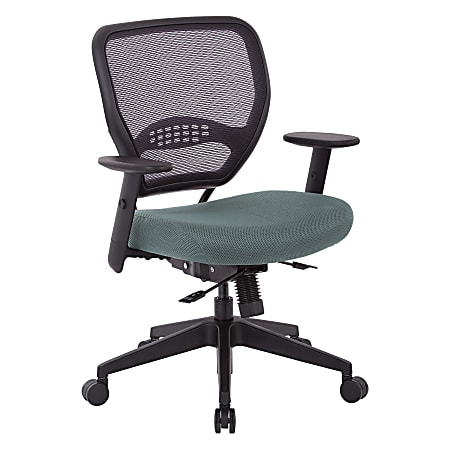 Office Star™ Space Seating 55 Series Air Grid® Mesh Office Chair, Black/Gray