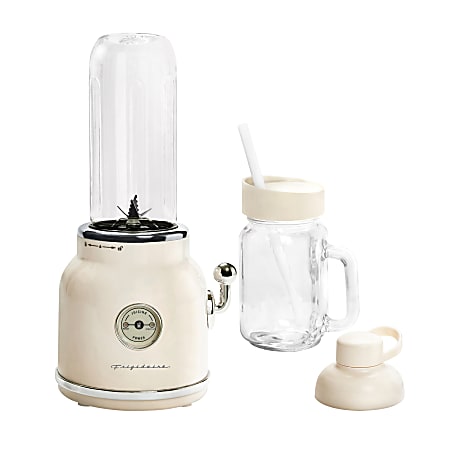 Frigidaire 2 Speed Retro Smoothie Maker With Mason Jar Cream ODP Business Solutions