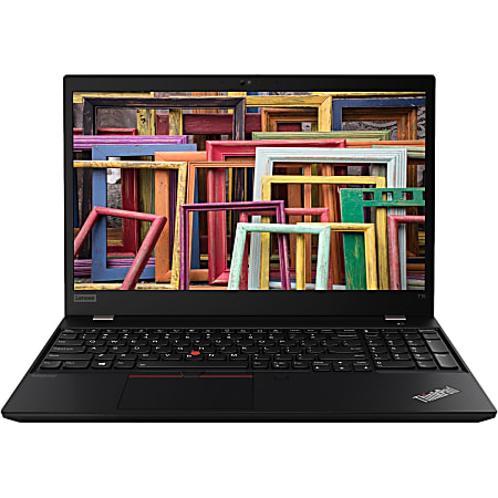 Lenovo ThinkPad T15 Gen 1 20S6001SUS 15.6" Notebook - Full HD - 1920 x 1080 - Intel Core i7 (10th Gen) i7-10510U 1.80 GHz - 8 GB RAM - 256 GB SSD - Black - Windows 10 Pro - Intel UHD Graphics