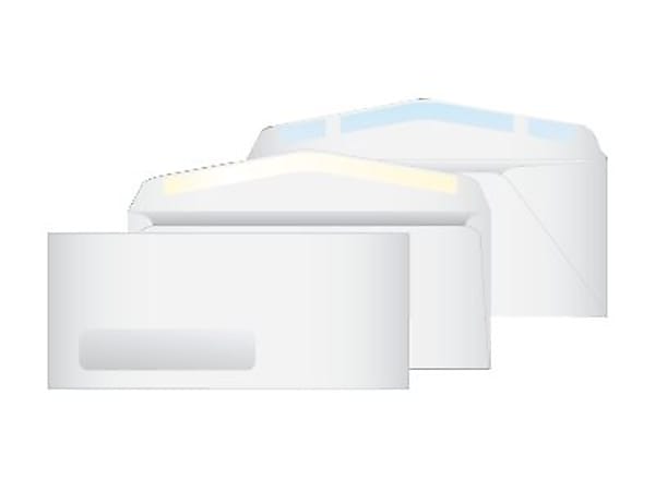 Quality Park® #10 Laser/Inkjet Envelopes, Gummed Seal, White, Box Of 500