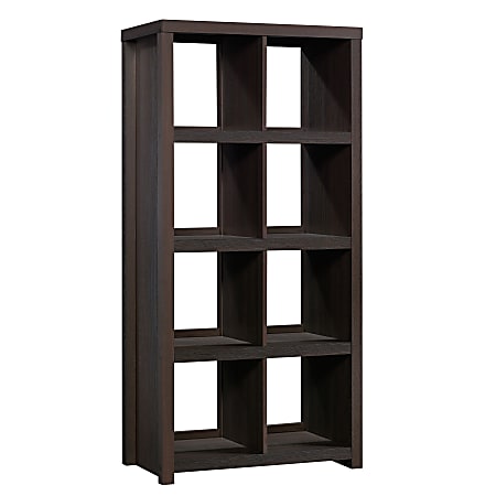Sauder® Homeplus 62"H 8-Cube Storage Bookcase, Dakota Oak