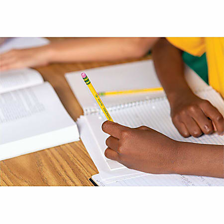 Ticonderoga Beginners Elementary Untipped Wood Pencils HB Lead Pack of 12 -  Office Depot