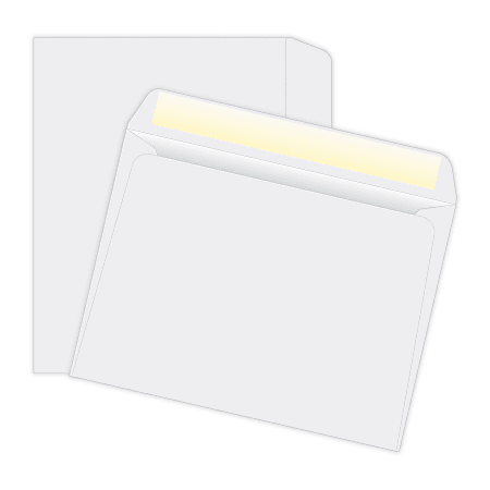 Quality Park® Open-Side Booklet Envelopes, 6" x 9", Gummed Seal, White, Box Of 500