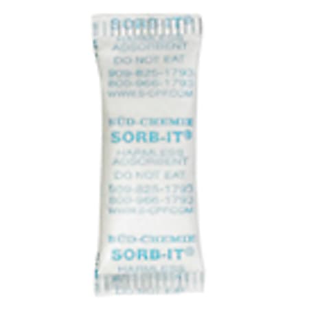 Partners Brand Silica Gel Packets 7/8" x 1 1/2", Case of 5,000