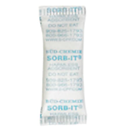 Partners Brand Silica Gel Packets 7/8" x 1 1/2", Case of 5,000