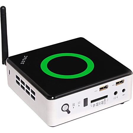 Zotac ZBOX nano AD12-U Nettop Computer - AMD E-Series E2-1800 1.70 GHz DDR3 SDRAM - Mini PC - White, Black