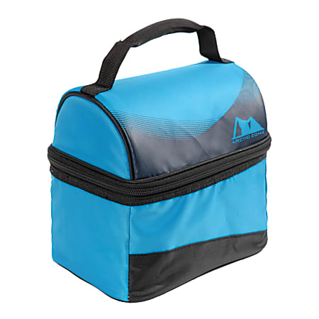 Artic Zone® Urban Secret Lunch Bucket, 8 1/2"H x 8 1/2"W x 6"D, Blue