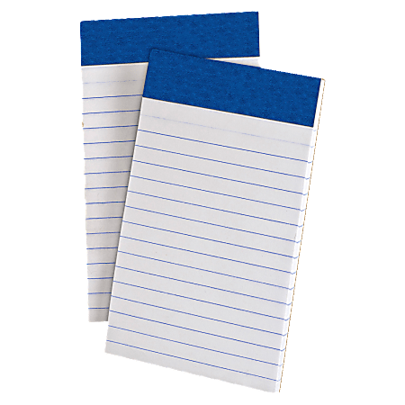 TOPS Micro Perforated Writing Pads, 50 Sheets, 3" x 5" - White, Pack Of 12