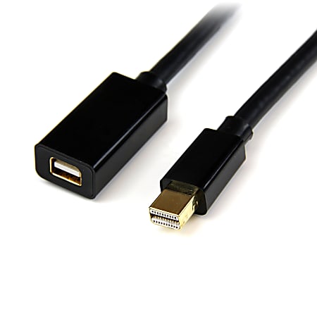 StarTech.com Mini DisplayPort 1.2 Video Extension Cable, 3'