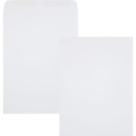 Quality Park Catalog Envelopes - Catalog - 9" Width x 12" Length - Gummed Flap - 250 / Box - Gray