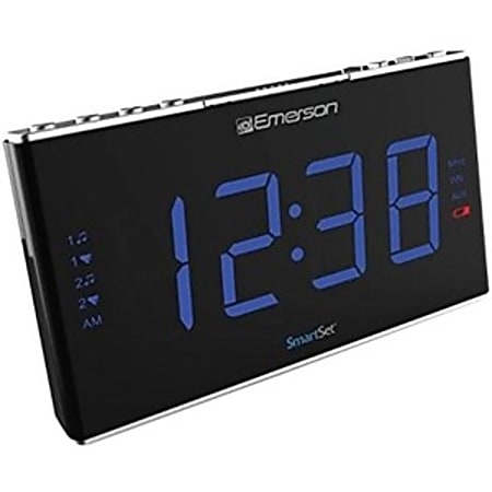 Emerson SmartSet ER100105 Clock Radio - USB