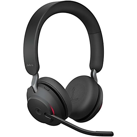 Jabra Evolve2 65 Headset - Stereo - USB Type C - Wireless - Bluetooth - Over-the-head - Binaural - Supra-aural - Black