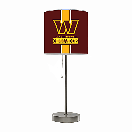 Imperial NFL Table Accent Lamp, 8”W, Washington Commanders