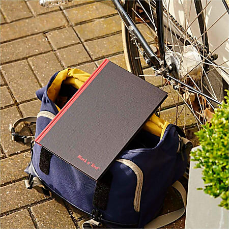 Black n Red NotebookJournal 11 34 x 8 14 192 Pages 96 Sheets