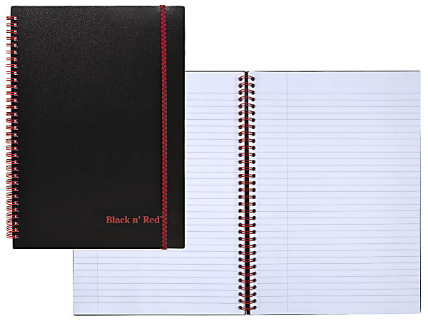 Black n&#x27; Red™ Twinwire Soft Cover Business Notebook,