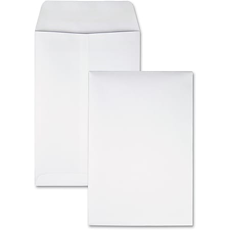 Quality Park® Redi-Seal® Catalog Envelopes, 6 1/2" x 9 1/2", White, Box Of 100