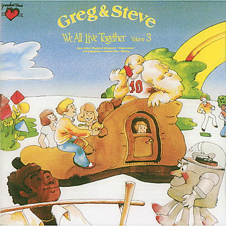 Creative Teaching Press® Greg & Steve, We All Live Together Volume 3 CD