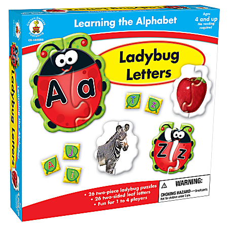 Carson-Dellosa Early Childhood Games: Ladybug Letters