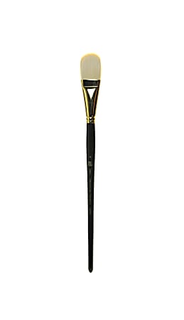 Princeton Series 6300 Dakota Paint Brush, Size 16, Flat Bristle, Synthetic, Blue