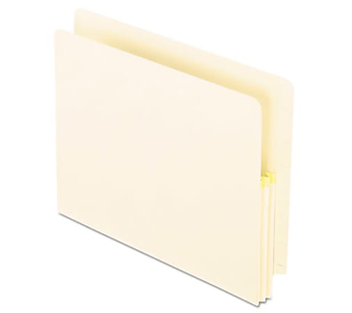Pendaflex® Convertible End-Tab/Top-Tab Expanding File Pockets, 1 3/4" Expansion, Letter Size, 8 1/2" x 11", Manila, Box Of 25 Pockets