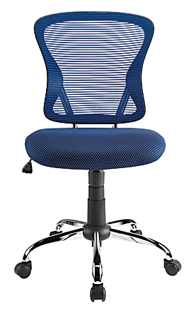 Office depot blue shop chair