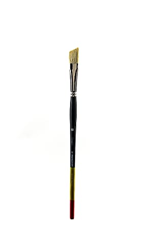 Princeton Snap Paint Brush, Size 10, Angle Bright Bristle, Synthetic, Multicolor