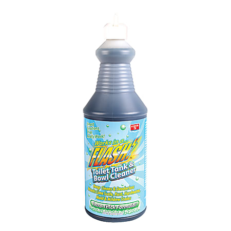 FLASH® Toilet Tank And Bowl Cleaner, 32 Oz