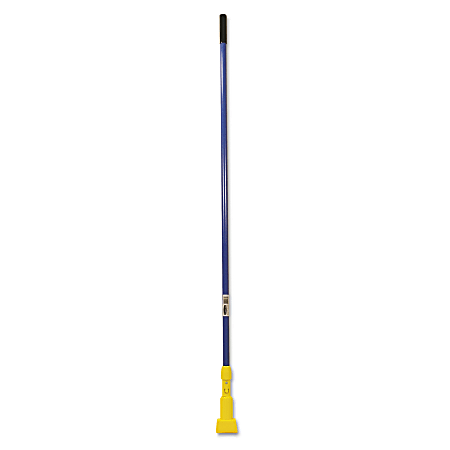 Rubbermaid® Commercial Gripper® Mop Handle, 1" dia x 60", Blue/Yellow