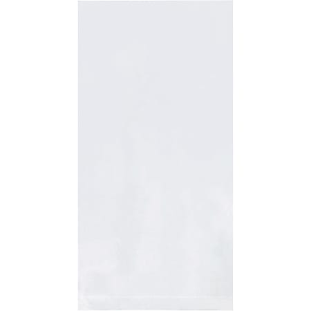 Office Depot® Brand 1 Mil Flat Poly Bags, 4 x 16", Clear, Case Of 1000