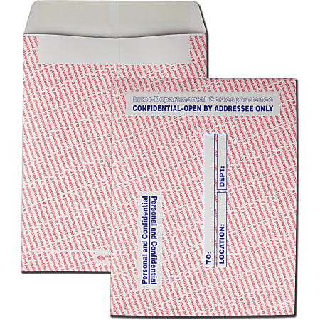 Quality Park Invitation Envelopes 4 38 x 5 34 Gummed Seal White Box Of 100  - Office Depot