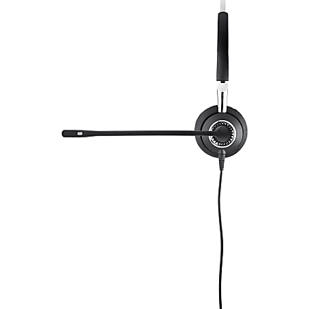 Jabra BIZ 2400 II Wired Duo Headset, Stereo, Quick Disconnect, Wired, 150 Hz to 6.80 kHz, Over-the-head, Binaural, Supra-aural, Noise Canceling