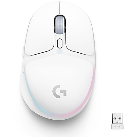 Logitech G705 Gaming Mouse - Wireless - Bluetooth/Radio