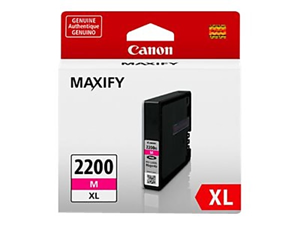 Canon PGI-2200XL M - XL - magenta - original - ink tank - for MAXIFY iB4020, iB4120, MB5020, MB5120, MB5320, MB5420