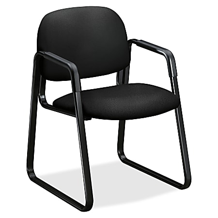 HON® 4000 Series Solutions Sled Base Chair, Black