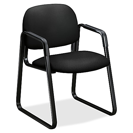 HON 4000 Series Solutions Sled Base Chair Black