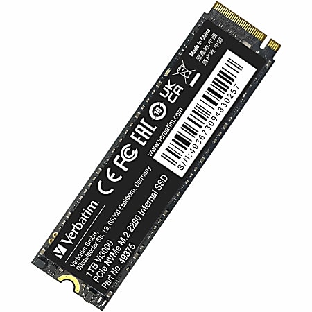 1TB Vi3000 PCIe NVMe M.2 2280 Internal SSD - Desktop PC, Notebook Device Supported - 750 TB TBW - 3300 MB/s Maximum Read Transfer Rate - 2 Year Warranty