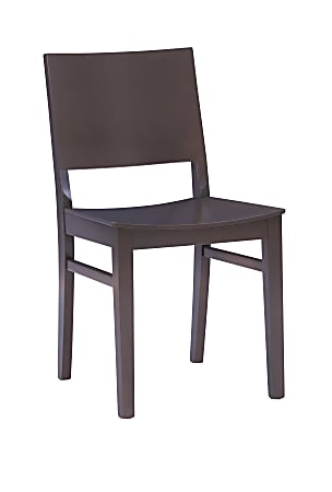 Linon Home Décor Products Stanley Side Chair, Gray