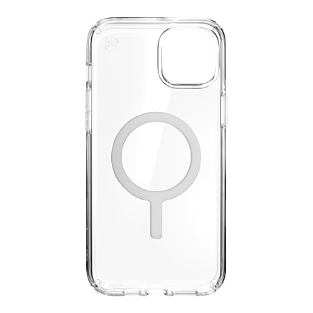 Speck Presidio&reg; Perfect-Clear MagSafe&reg; Case For iPhone&reg; 14 Plus, Clear, 150119-3080