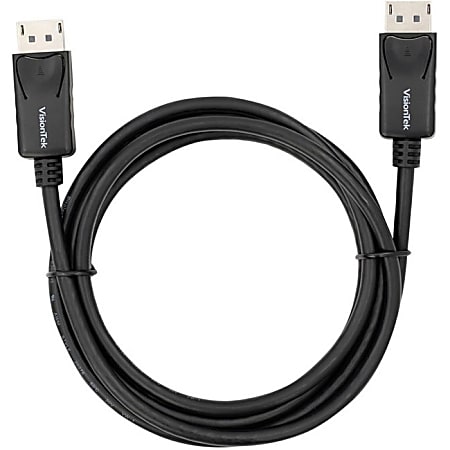 VisionTek DisplayPort to DisplayPort 2M Cable (M/M) -