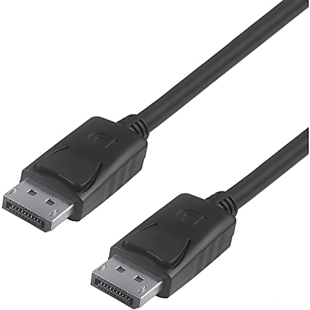 VisionTek USB C to DisplayPort 1.4 2M Cable MM USB C to DisplayPort Cable  DisplayPort 1.4 Cable with 8K 60 Hz Video Resolution and HDR Support 4K  144Hz 2 Meter 6.6 Feet - Office Depot
