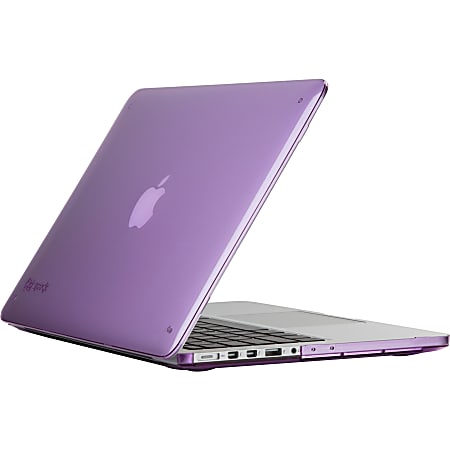Speck SmartShell MacBook Pro (Retina Display) Case - For MacBook Pro (Retina Display) - Radiant Orchid, Haze Purple - Polycarbonate