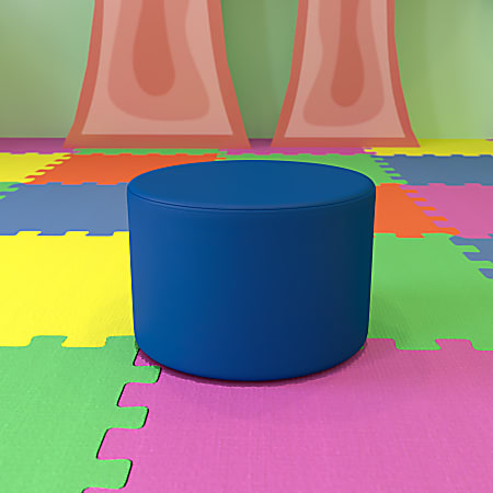 Flash Furniture Soft Seating Collaborative Circle, Blue